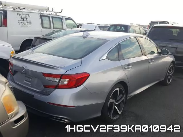 1HGCV2F39KA010942 фото 5