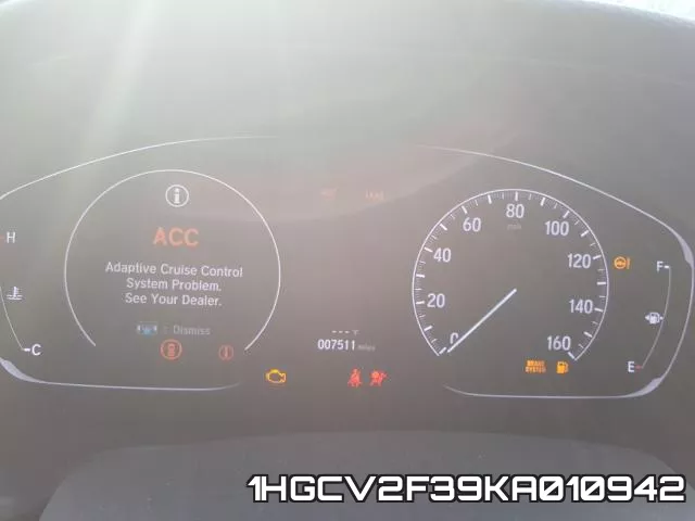 1HGCV2F39KA010942 фото 9
