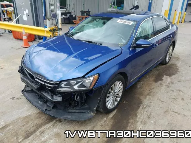 1VWBT7A30HC036960 фото 3