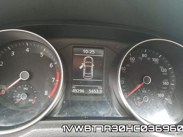 1VWBT7A30HC036960 фото 9