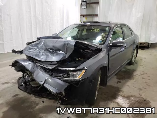 1VWBT7A31HC002381 фото 3