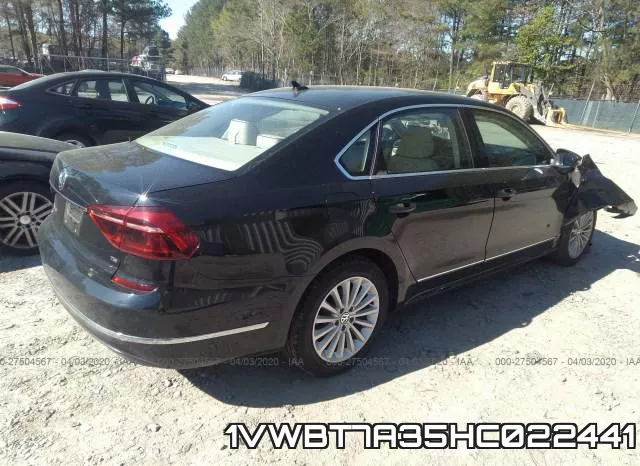 1VWBT7A35HC022441 фото 5