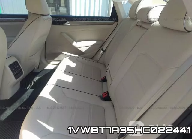 1VWBT7A35HC022441 фото 9