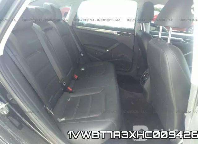 1VWBT7A3XHC009426 фото 9