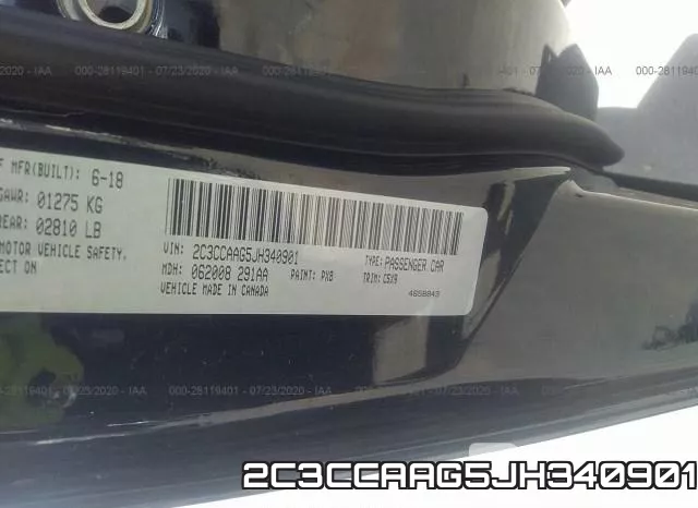2C3CCAAG5JH340901 фото 10