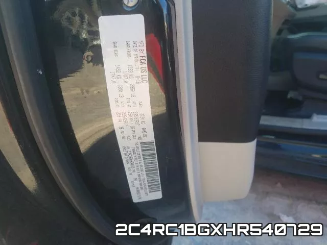 2C4RC1BGXHR540729 фото 2