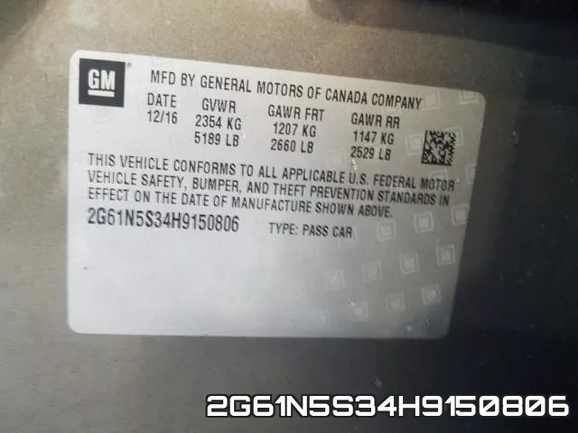 2G61N5S34H9150806 фото 2