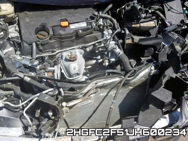 2HGFC2F51JH600234 фото 8