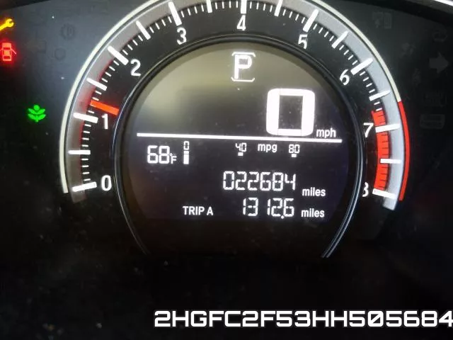 2HGFC2F53HH505684 фото 9