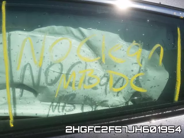 2HGFC2F57JH601954 фото 10