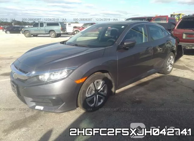 2HGFC2F5XJH042741 фото 3