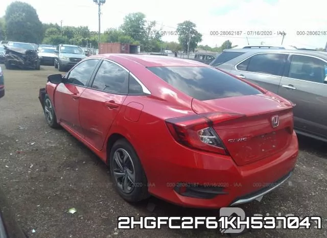 2HGFC2F61KH537047 фото 4