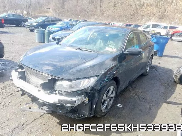 2HGFC2F65KH533938 фото 3