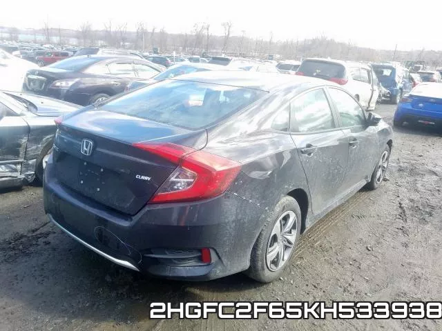2HGFC2F65KH533938 фото 5