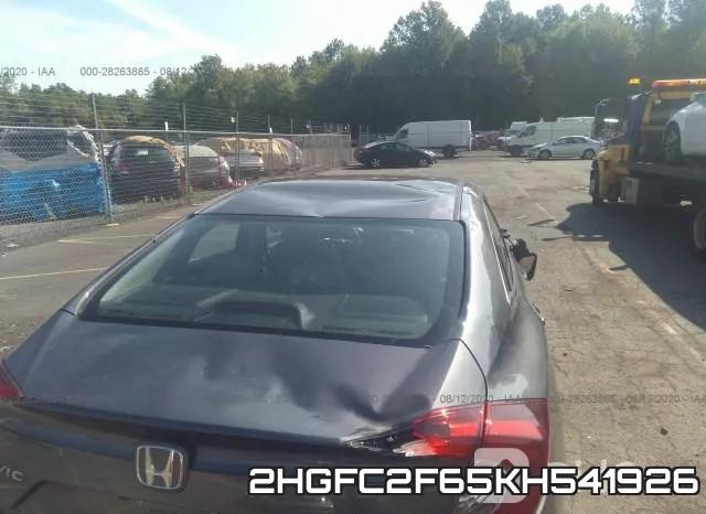 2HGFC2F65KH541926 фото 7