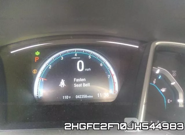 2HGFC2F70JH544983 фото 8