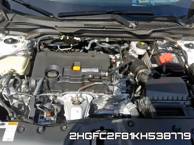 2HGFC2F81KH538779 фото 8
