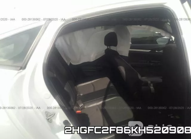 2HGFC2F86KH520908 фото 9