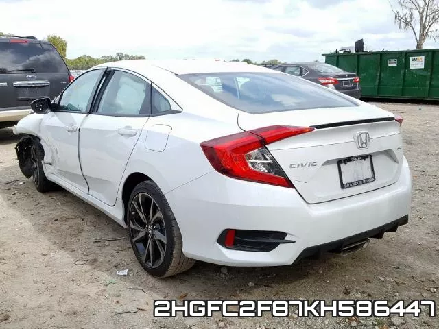 2HGFC2F87KH586447 фото 4