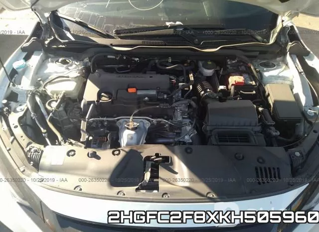 2HGFC2F8XKH505960 фото 2