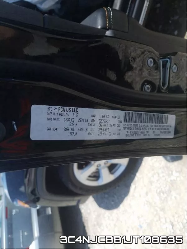 3C4NJCBB1JT108635 фото 2