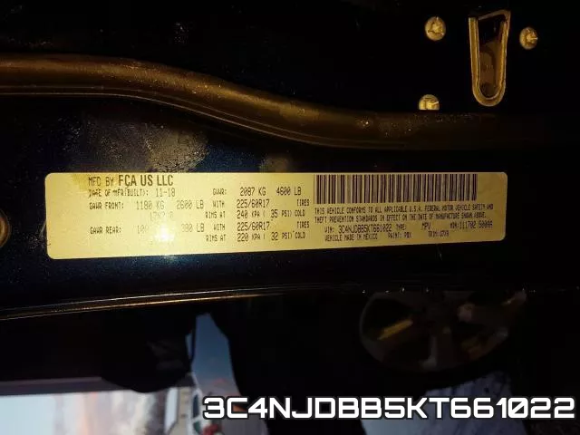 3C4NJDBB5KT661022 фото 2