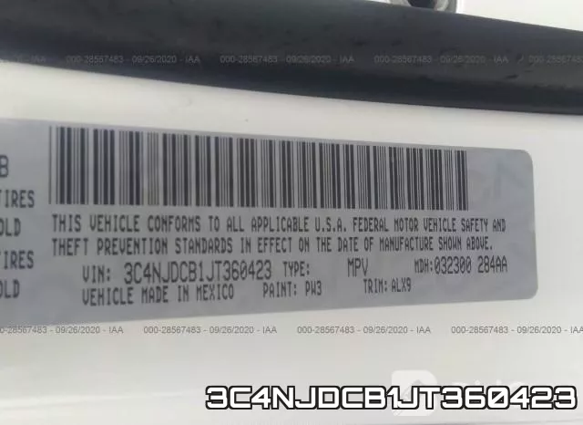 3C4NJDCB1JT360423 фото 10