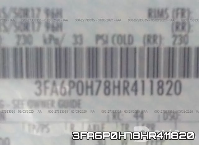 3FA6P0H78HR411820 фото 10