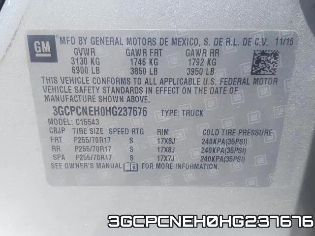 3GCPCNEH0HG237676 фото 2