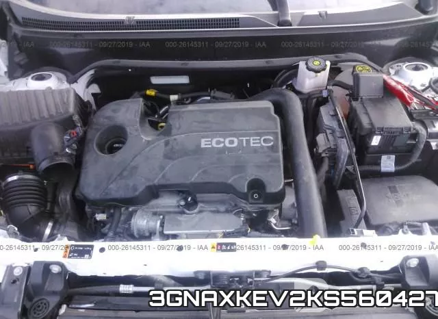 3GNAXKEV2KS560427 фото 2