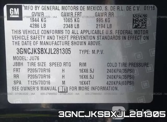 3GNCJKSBXJL281305 фото 10