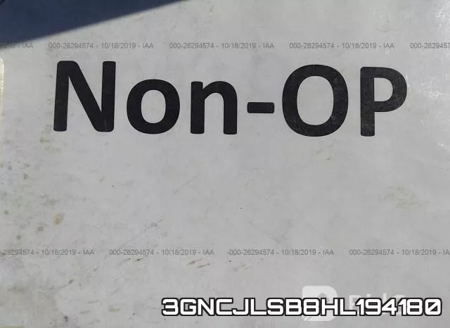 3GNCJLSB8HL194180 фото 8