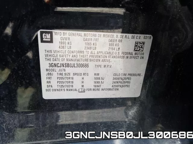 3GNCJNSB0JL300686 фото 2