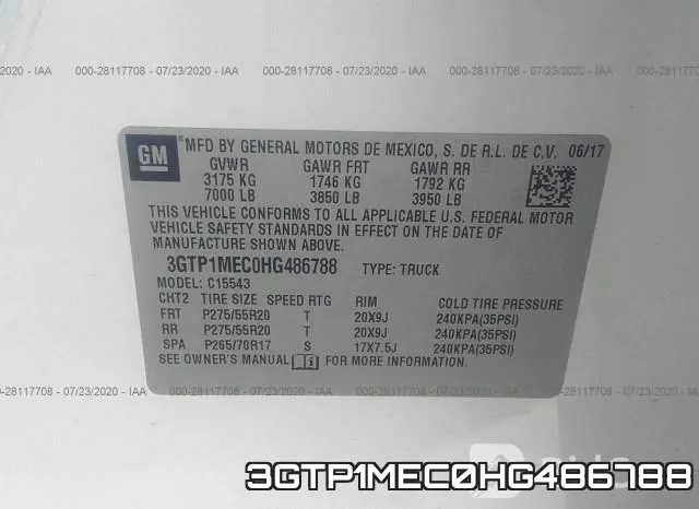 3GTP1MEC0HG486788 фото 10