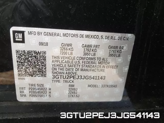 3GTU2PEJ3JG541143 фото 2
