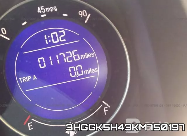3HGGK5H43KM750197 фото 8