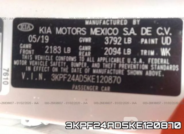 3KPF24AD5KE120870 фото 10