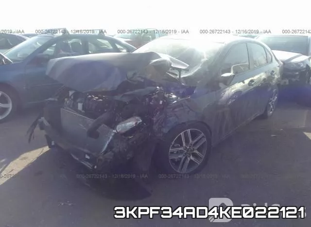 3KPF34AD4KE022121 фото 3