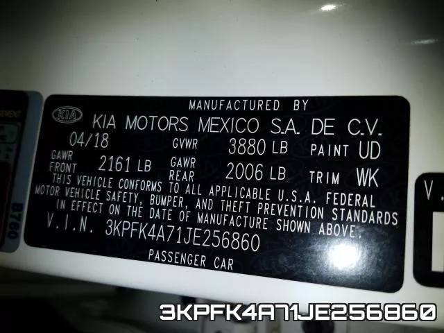 3KPFK4A71JE256860 фото 2