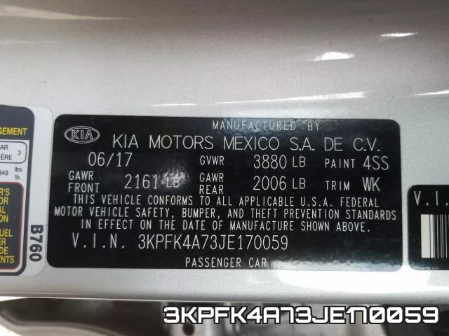 3KPFK4A73JE170059 фото 2