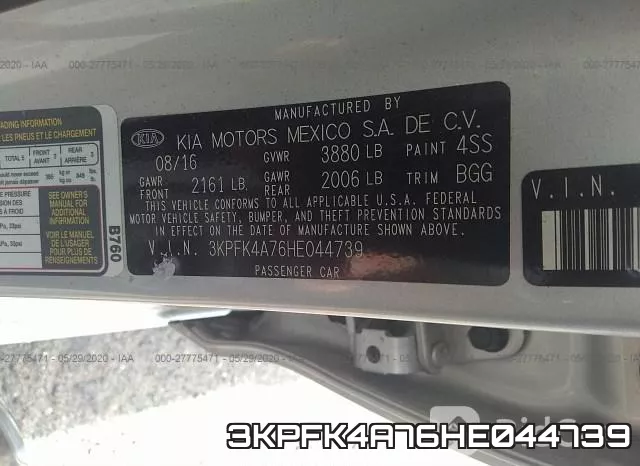 3KPFK4A76HE044739 фото 10