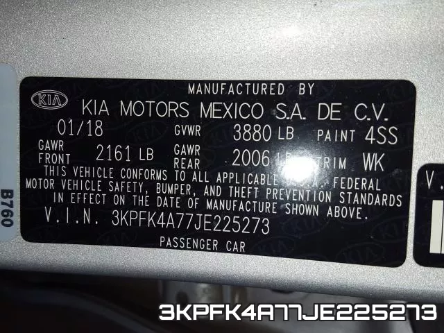 3KPFK4A77JE225273 фото 2