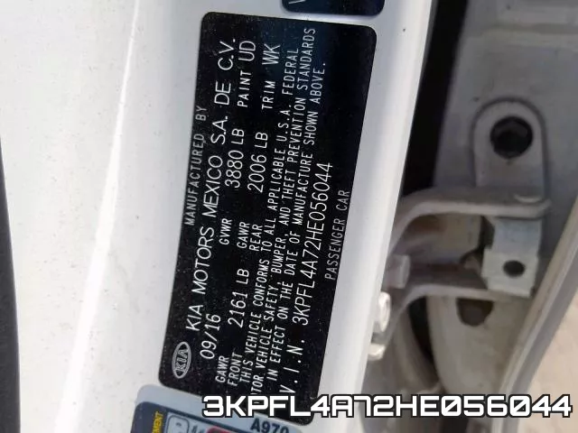3KPFL4A72HE056044 фото 2