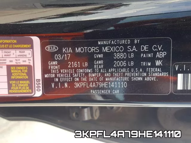 3KPFL4A79HE141110 фото 2
