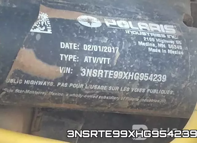 3NSRTE99XHG954239 фото 2