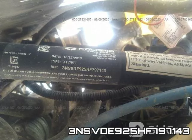 3NSVDE925HF797143 фото 2