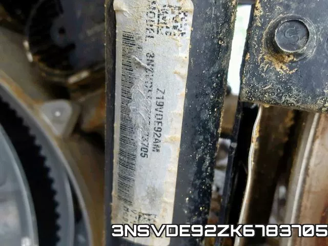 3NSVDE92ZK6783705 фото 2