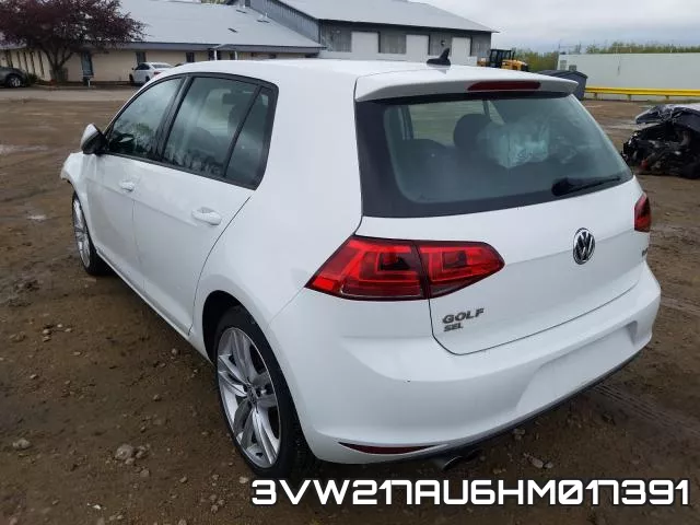 3VW217AU6HM017391 фото 4