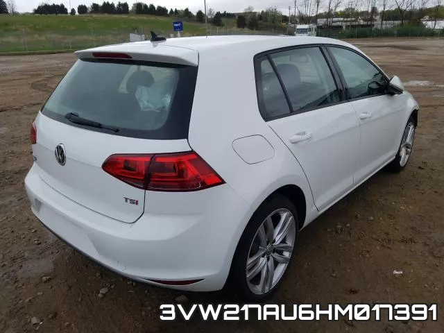 3VW217AU6HM017391 фото 5