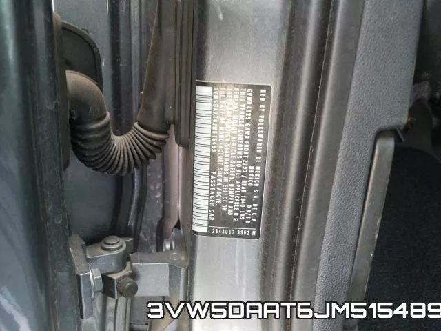 3VW5DAAT6JM515489 фото 2